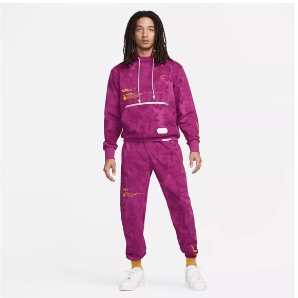 NIKE Mens Size Large Standard Issue Basketball Pullover Hoodie DRI-FIT - Picture 2 of 16